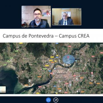 Achegarse á cidade, un dos retos de futuro da Universidade en Pontevedra