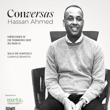 A traxectoria vital e profesional do emprendedor Hassan Ahmed centrará unha nova edición do ciclo Conversas