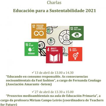 Ciclo de coloquios 'Educación para a sustentabilidade'