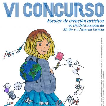 Convócase o VI Concurso de Creación Artística do Día Internacional da Muller e a Nena na Ciencia