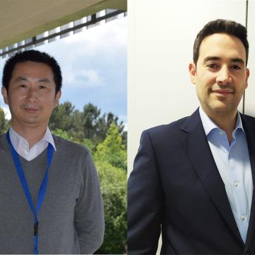 Os investigadores da UVigo Francisco J. Barba e Jianbo Xiao, entre os máis citados do mundo en 2021