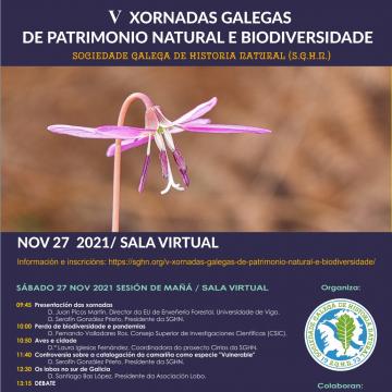 Rolda de prensa de presentación das V Xornadas Galegas de Patrimonio Natural e Biodiversidade