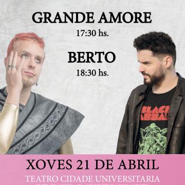 Grande Amore e Berto, o novo xeito da música feita en Galicia no festival Sonora’ 2.2 