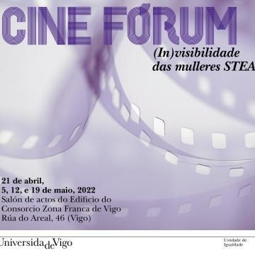 Cine Fórum (In)visibilidade das mulleres STEAM