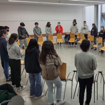 A escola de tempo libre Estoupo completa o seu primeiro curso de monitores en Pontevedra