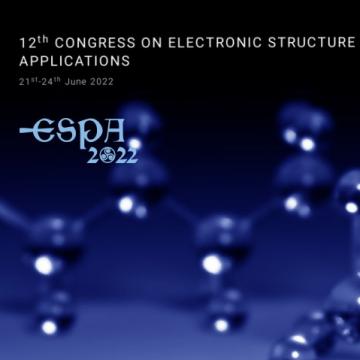 Inauguración da 12ª edición do Congress on Electronic Structure Principles and Applications (ESPA- 2022)