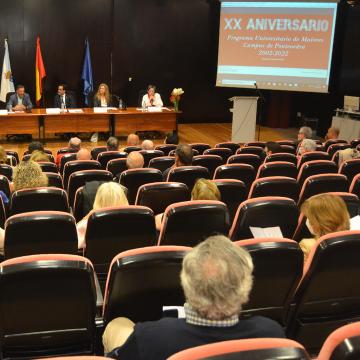 O Programa Universitario de Maiores abre en Pontevedra as conmemoracións do seu 20 aniversario