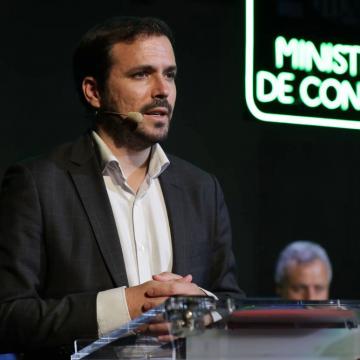 O ministro Alberto Garzón participará en Pontevedra nun debate sobre os límites do crecemento económico