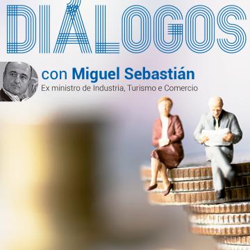 Conferencia de Miguel Sebastián ao abeiro do ciclo 'Diálogos con...'