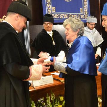 Falece a catedrática Inmaculada Paz Andrade, honoris causa pola Universidade de Vigo en 2018
