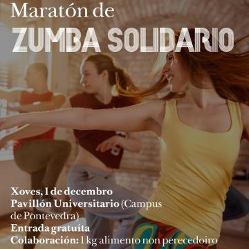 Retorna o Maratón de Zumba Solidario, que reunirá alimentos para o comedor social dos Pais Franciscanos