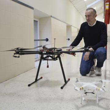 O proxecto Eagle afondará no uso de drones para o mantemento de parques eólicos situados no mar 