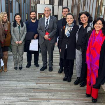 Avaliadores e avaliadoras da Comisión Europea visitaron a UVigo para valorar a renovación do Selo HR Excellence in research