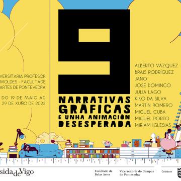 Exposición '9 narrativas gráficas e unha animación desesperada'
