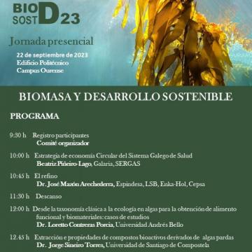 Xornada Biomasa e Desenvolvemento Sostible 2023