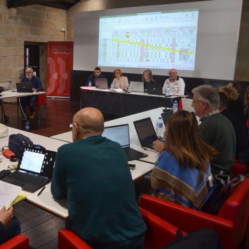 A comisión de intercambio de aloxamentos universitarios reúnese en Pontevedra