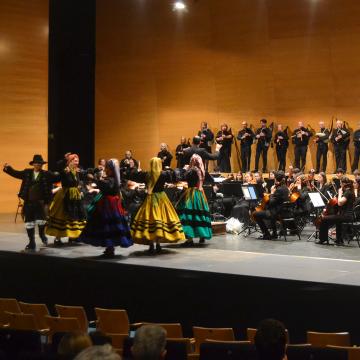 O Concerto de Primavera do campus reúne preto de 400 persoas no Pazo da Cultura