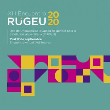 Cartel do encontro da Rede de unidades de igualdade de xénero para a excelencia universitaria (RUIGEU)