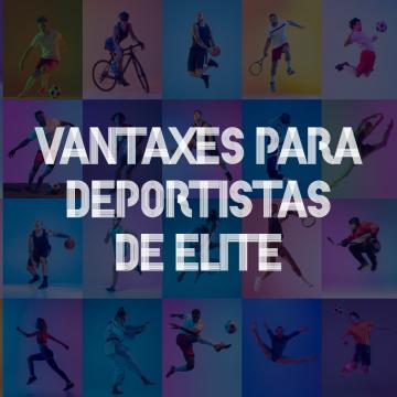 Vantaxes para os deportistas de elite na Unversidade de Vigo